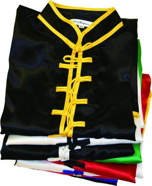 Sleeveless Uniform Jacket/Top, Satin Acetate, Style (107-A3) - Image 7