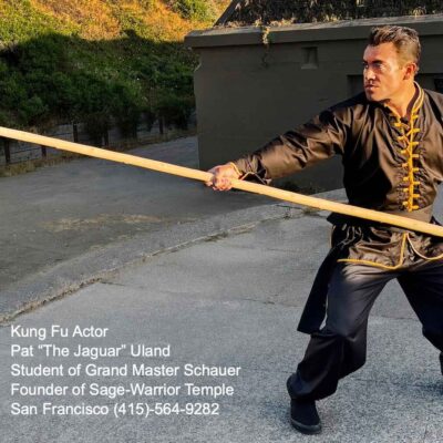 Kung Fu Uniform Jacket/Top only, Poly/Cotton w/Long Sleeve (Style 107-B1)