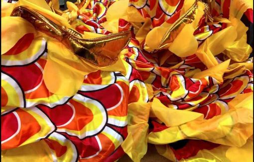 LED Light Gold Dragon Dance for 9 People (Style SD-09C) - Image 4