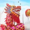 Red Dragon Dance for 9 People (Style SD-09R)