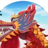 Red Dragon Dance for 9 People (Style SD-09R) - Image 3